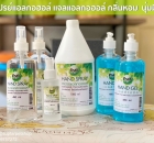 เจลแอลกอฮอล์ เจลล้างมือ แอลกอฮอล์ สเปรย์แอลกอฮอล์ ใช้ง่ายพกพาสะดวก มีกลิ่นหอม ไม่ระคายผิว Alcohol Gel 70% มีขนาด 100 ml 450 ml 1000 ml
