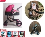Belecoo รถเข็นเด็ก 2ทาง รุ่น 535-Q3 ตัวท๊อป สีชมพู ปรับนอน 180 องศา 2 in 1 baby stroller and carrycot,travel system,pushchair/pram
